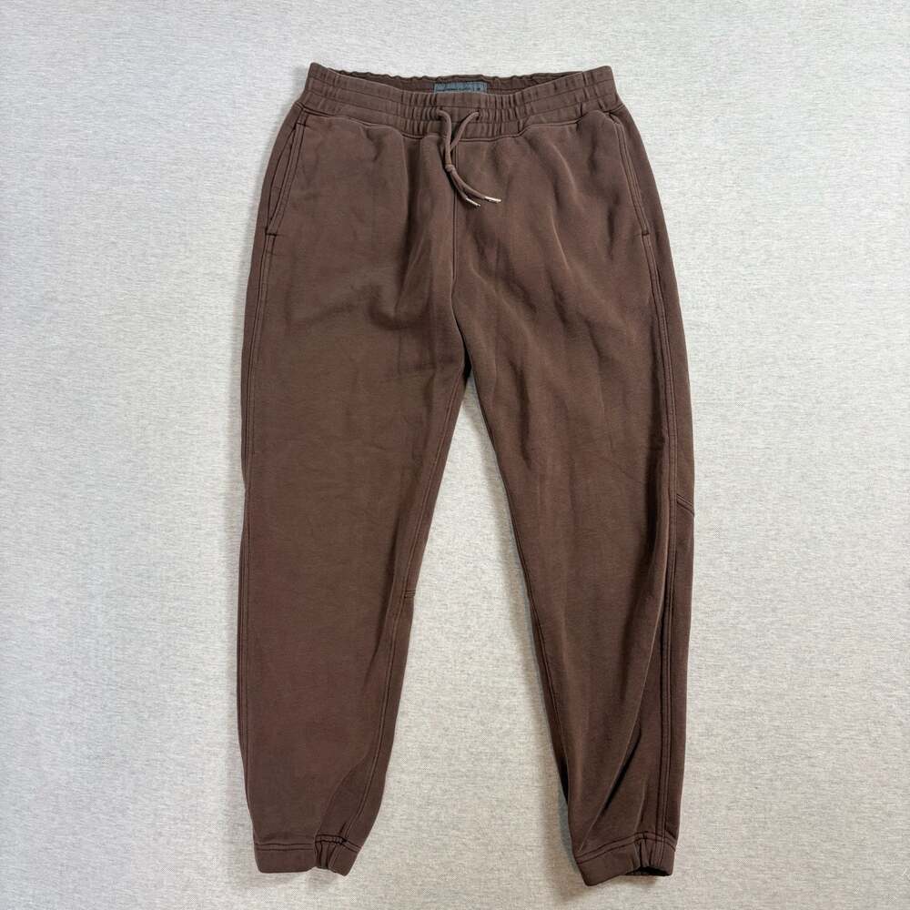 Abercrombie & Fitch Soft A&F Essentials Relaxed Long Joggers in Brown